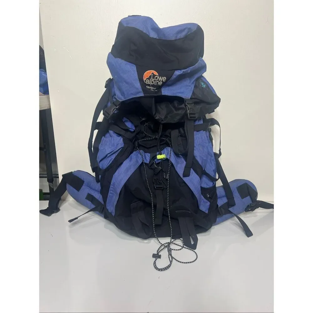 Lowe Alpine Blue Contour III 70+15 Hiking Climbing Backpack